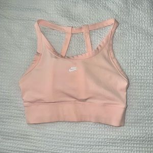 Peach Nike bra/tank top